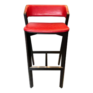 Ton Red & Black Chair