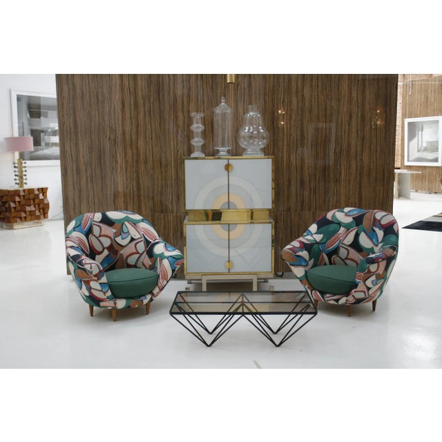 Mid-Century Modern Italian Molded Glass Vase For Sale - Image 10 of 11