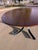 1970s Walnut Starburst Oval Dining Table by Osvaldo Borsani for Stow Davis For Sale - Image 9 of 18