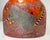 Vintage Kosta Boda Satellite Signed Bertil Vallien Red Bottle Vase Sculpture For Sale - Image 12 of 14