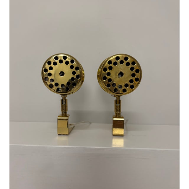 Brass Wall Lights by Hans-Agne Jakobsson, 1960s, Set of 2 For Sale - Image 12 of 13