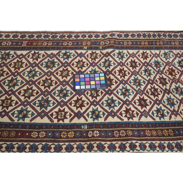 Textile Late 18th Century Antique Shirvan Rug 2'6'' x 4'5'' For Sale - Image 7 of 9
