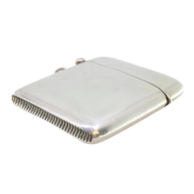 Silver Matchbox with Hanging Ring For Sale - Image 10 of 10
