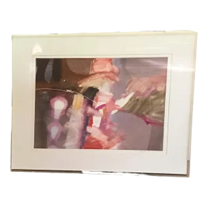 Victor Gomez Abstract Unique Monotype Modern Art 1985