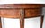 Antique French Louis XVI-Style Marquetry & Ormolu Flip-Top Demilune Card Table For Sale - Image 6 of 13