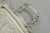 Metal Vintage Wm a Rogers Victorian Silver Plated Twin Handle Serving Platter Bar Tray For Sale - Image 7 of 14