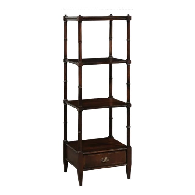 Mahogany English Étagère or Shelf For Sale