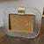 Transparent 1990s Barovier Style Art Deco Murano Glass and Brass Horizontal Picture Frame For Sale - Image 8 of 11