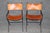 Set 4 Art Deco Style Metal and Leather Armchairs in the Manner of Jacques Adnet For Sale - Image 12 of 16