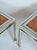 Large Italian Hollywood Regency Side Tables in Chrome, Brass and Burr Elm, 1970s, Set of 2 For Sale - Image 10 of 18