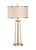 Murphy lamp is perfect for the hospitality industry as well as a modern home design. Featuring an antique brass metal...