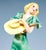 Art Deco Striding Girl with Hat Figurine attributed to Stephan Dakon for Goldscheider, 1930s For Sale - Image 4 of 7