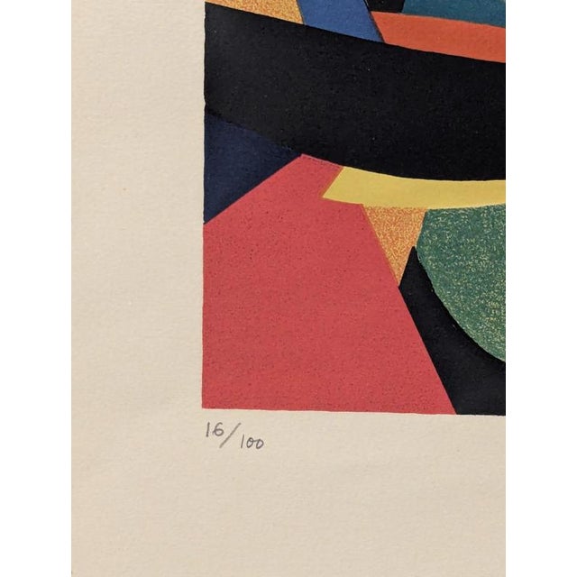 Modern Maurice Estève, Bebaros, 1975, Lithograph For Sale - Image 3 of 5