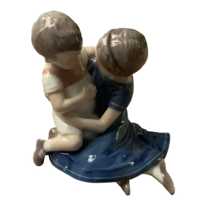 Porcelain Figurine of a Children Playing From Bing & Grondahl, Denmark, 1950-60s #1568