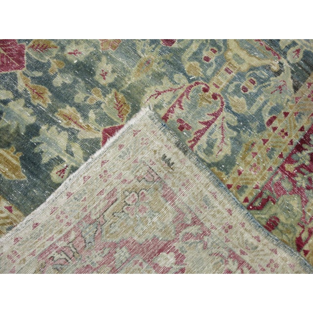 Persian Antique Persian Kerman Rug For Sale - Image 3 of 6