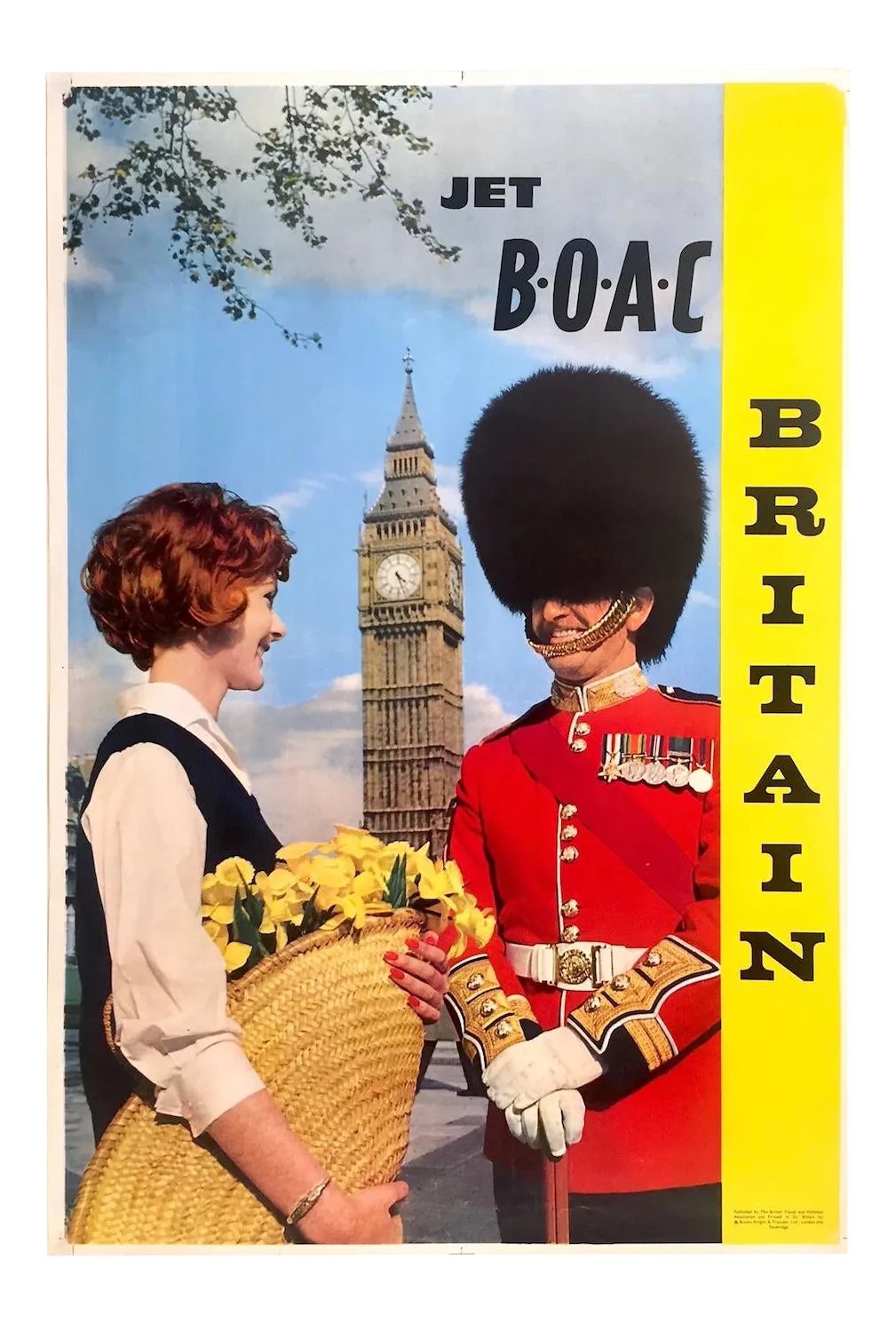 vintage boac posters