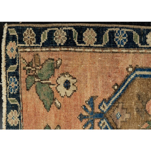 Early 21st Century Turkish Mini Rug Oriental Hand Knotted Vintage Rug 1'4" x 2'6" #21145 For Sale - Image 5 of 8
