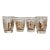 1960s Golden Leaves Libbey Juice Glasses- Set of Four For Sale