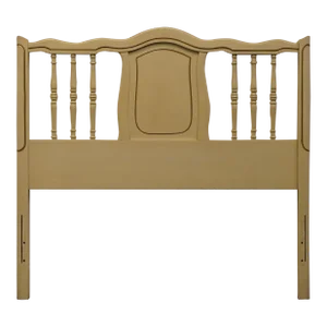 Henry Link Cream Antiqued White Country French Style Twin Size Spindled Headboard