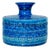Rimini Blu Ceramic Vase from Bitossi, Italy, 1960s For Sale