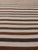 Large Vintage Turkish Kilim With Vertical Stripes in Tan, Taupe, Cream and Brown For Sale - Image 9 of 13