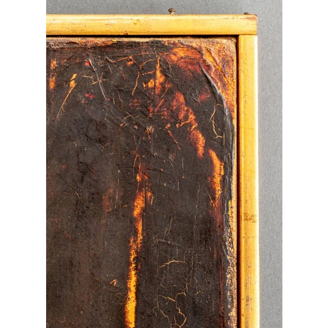 Brown Joachim Probst "Christ" Oil on Canvas, 1955 For Sale - Image 8 of 12