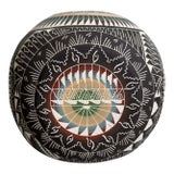 Late 20th Century Navajo Acoma Large Decorative Vase For Sale