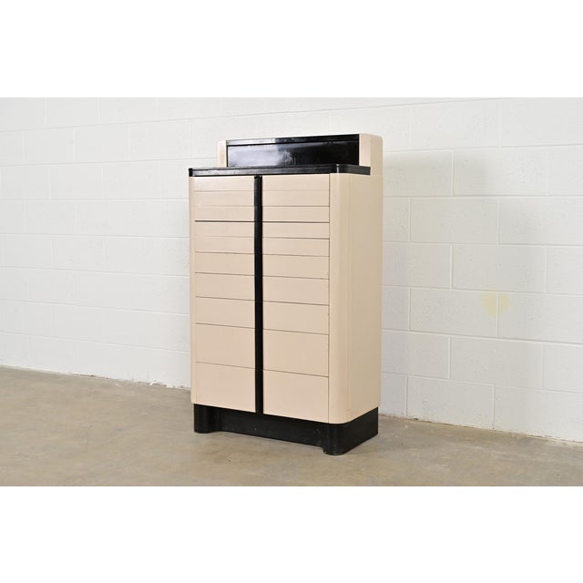 Art Deco 10-Drawer Dental Cabinet by American Cabinet Co., Circa 1930s For Sale - Image 18 of 18