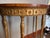 Antique Giltwood Demi-Lune Console Table With Satinwood Inlay For Sale - Image 15 of 16