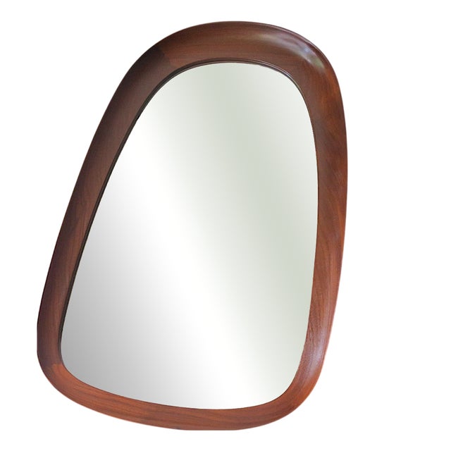 Large Wall Mirror from AB Glas & Trä Hovmantorp For Sale