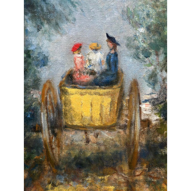 Arthur Erdle, Ausflug, Young Rhineland, Exhibited at the Kunsthalle Düsseldorf For Sale - Image 3 of 12