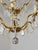 Two-Story Chandelier with Crystal Trimmings For Sale - Image 4 of 10