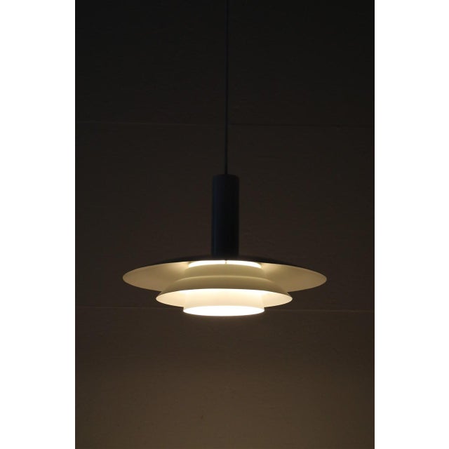 Space Age Danish Pendant Lamp, 1970s For Sale - Image 12 of 15