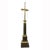 Metal Antique Louis Phillippe Bronze Columnar Table Lamp by Decourt, Paris For Sale - Image 7 of 10