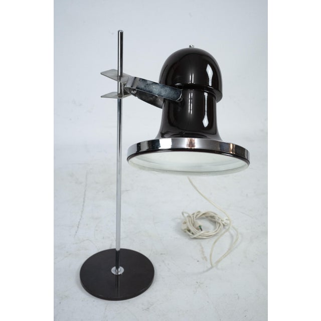 Metal Vintage Italian Adjustable Desk Lamp, 1960s For Sale - Image 7 of 13