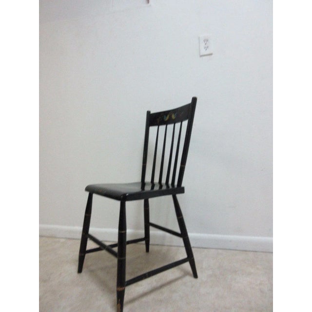 Measurements 17.5 X 16.5 X 35"; seat 18"; great shape. Tight and sturdy. Age related wear. Please see photos as they are...