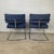 Late 20th Century Brno Style Flat Bar Chrome Cantilever Armchairs, Pair For Sale - Image 5 of 12
