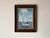 1970s Vintage R. Fisher Sailboat Oil on Canvas Painting – Framed For Sale - Image 4 of 12