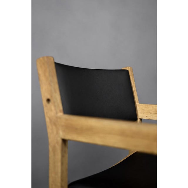 Mid-Century Modern Danish Oak Chairs by Hans J. Wegner for Getama, 1960s, Set of 4 For Sale - Image 9 of 18