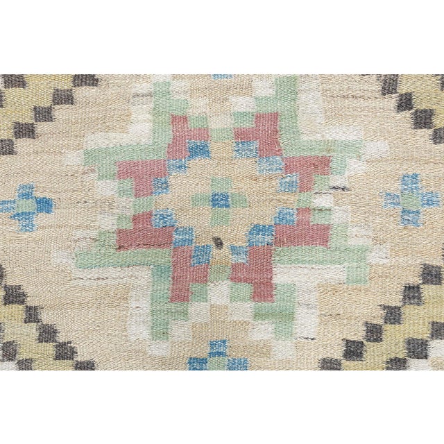 Doris Leslie Blau Mid-20th century Swedish Handmade Wool Rug For Sale - Image 9 of 10