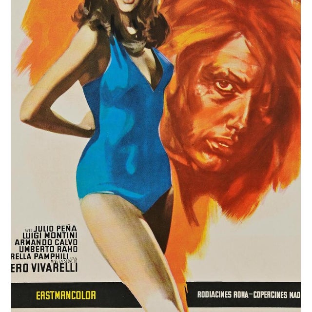 Italian Satanik Poster with Bold Colors, 1968 For Sale - Image 3 of 5