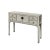 Oriental Rustic Cream White Lacquer Drawers Slim Foyer Side Table For Sale - Image 4 of 7