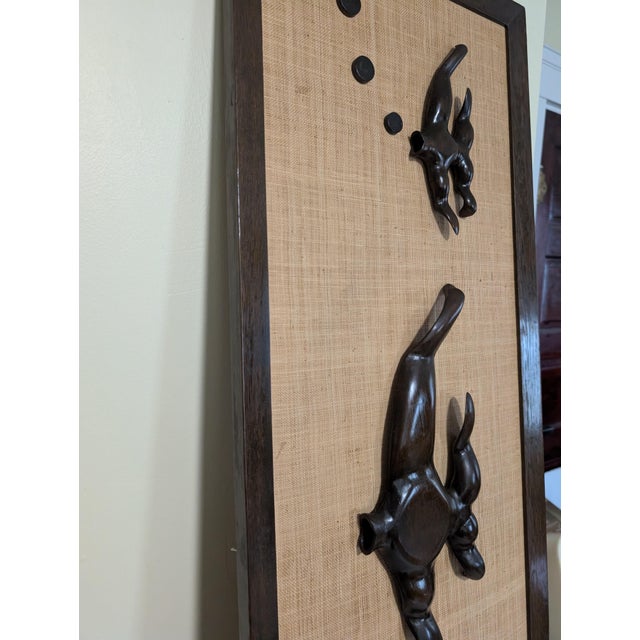 Mid-Century Abstract Wood Sculpture Carved Fish 1960s For Sale In Cleveland - Image 6 of 14