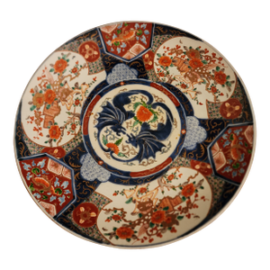 Large Japanese Imari Porcelain Charger