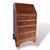 Brown Vintage Yew Wood Compact Bureau with Drawers For Sale - Image 8 of 10