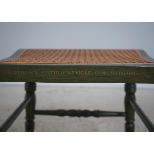 Hitchcock George Washington Mount Vernon Bicentennial Cane Seat Chair For Sale - Image 17 of 18