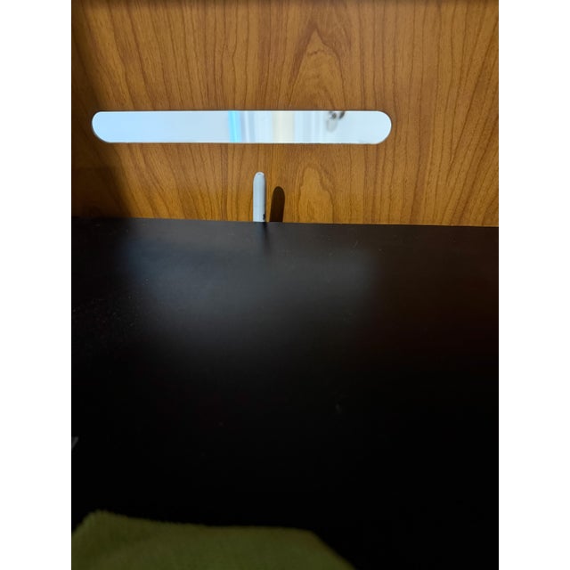 1990s Stanley Furniture Glass Door Media / Entertainment Cabinet - Model 0001, For Sale - Image 9 of 11