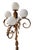 Metal Vintage Floor Lamp in Wrought Iron, 1950s For Sale - Image 7 of 8