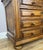 Wood Vintage French Oak Chest of 4 Drawers For Sale - Image 7 of 13