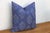Indian Indigo Jaipur Blockprint Linen Pillow Cover For Sale - Image 3 of 7